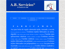Tablet Screenshot of abservicios.com.mx